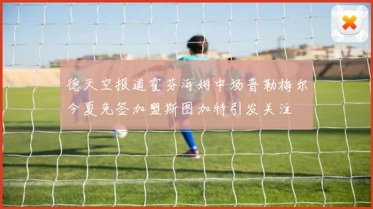 德天空报道霍芬海姆中场普勒梅尔今夏免签加盟斯图加特引发关注
