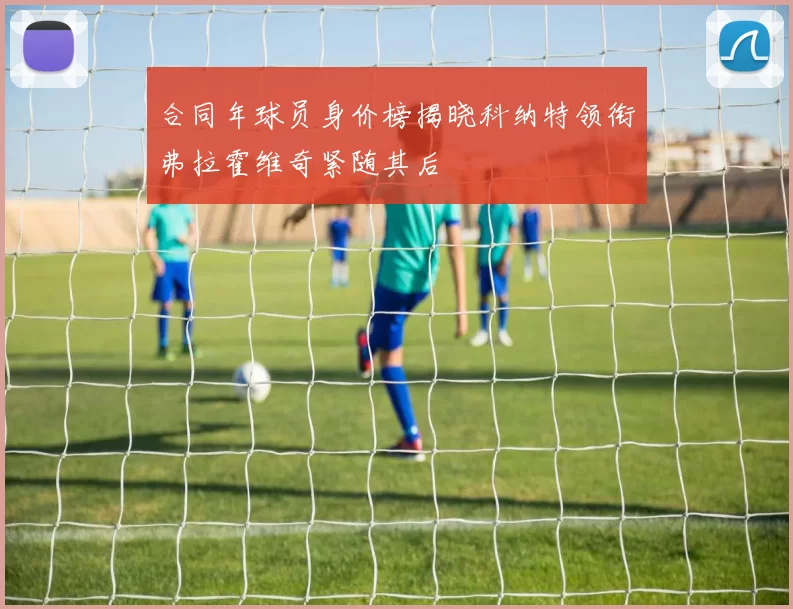 合同年球员身价榜揭晓科纳特领衔弗拉霍维奇紧随其后